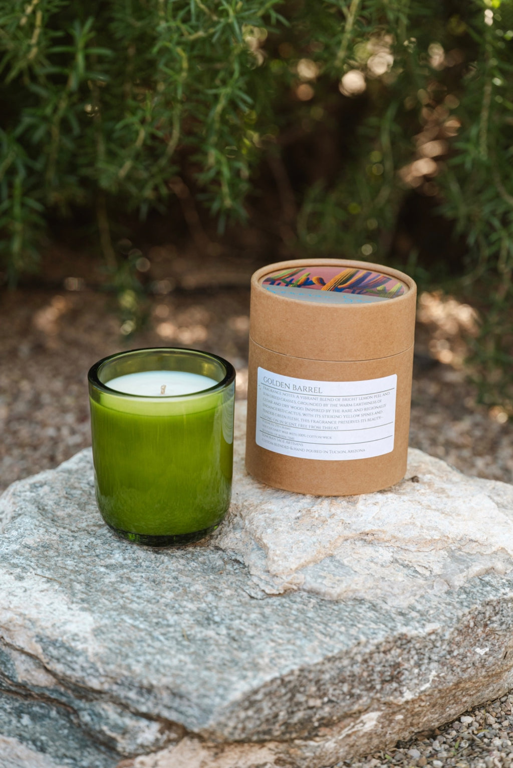 Golden Barrel Signature Candle